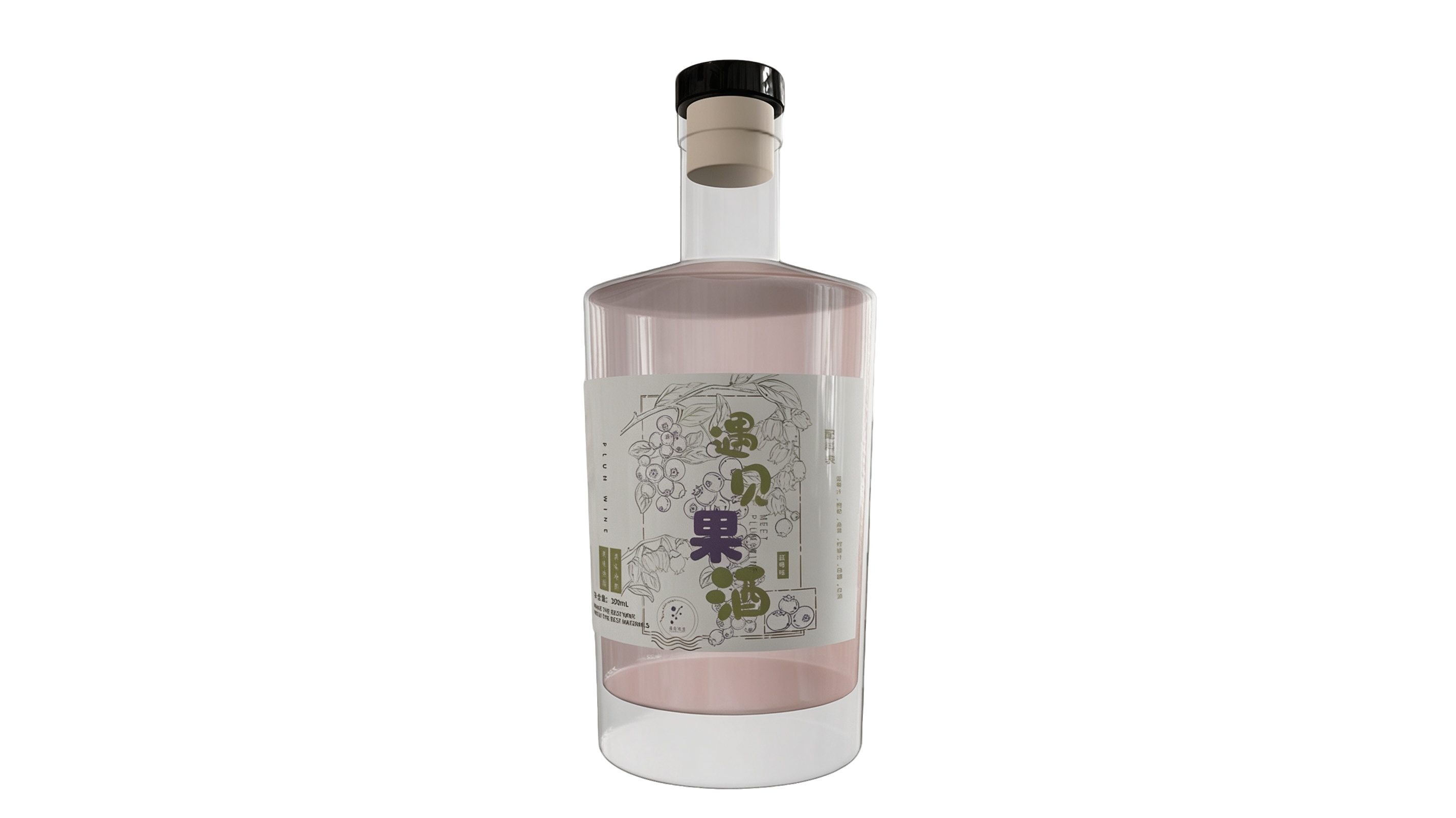 遇见果酒包装设计